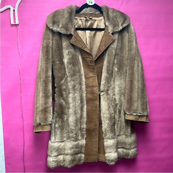 Jackets & Blazers - Brown Faux fur Coat jacket